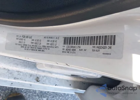 2016 Chrysler 200 S из США, поврежденный, VIN 1C3CCCBB4GN111754